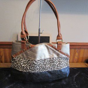 Payless Shoesource Vinyl Cheetah Print Purse
